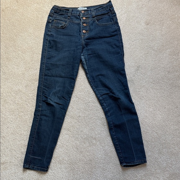 Judy Blue High Rise Deep Blue Jeans - Picture 3 of 6